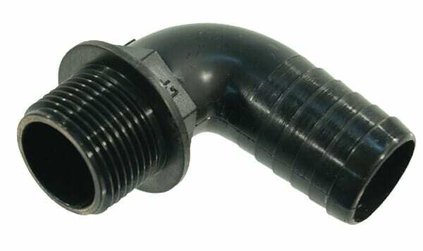 Pièces agricoles - Pièce Pulvérisateur - Coude 90°+embout 30mm+M 1"