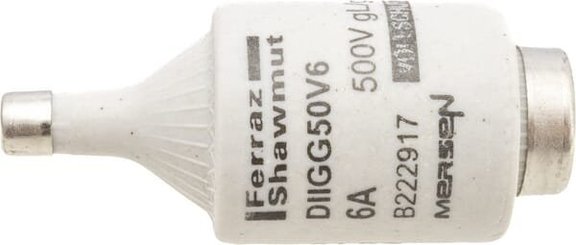 Pièces agricoles - Electricité - Fusible 500V 6A longueur 50mm