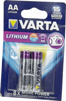 Pièces agricoles - Outils atelier - Pile AA 1,5V LR6 (x2)