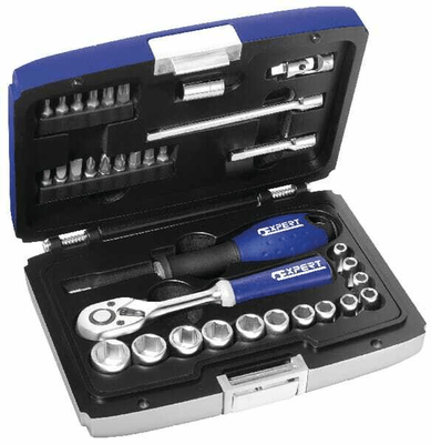 Outils - Outils divers - Compo. douilles 1/4" - 34 pcs