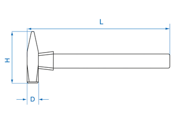 Outils - Outils divers - Marteau mécanicien manche tri-matière 42mm-1500g