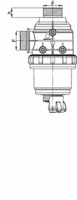 Pièces agricoles - Pièce Pulvérisateur - Filtre d'aspiration 2" 32 mesh