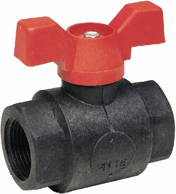 Pièces agricoles - Pièce Pulvérisateur - Robinet 2 voies PVC 1/2"-1/2"