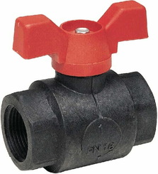 Pièces agricoles - Pièce Pulvérisateur - Robinet 2 voies PVC 1/2"-1/2"