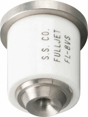 Pièces agricoles - Pièce Pulvérisateur - Buse à cône plein FL 80° 8 blanc(he) acier inoxydable TeeJet