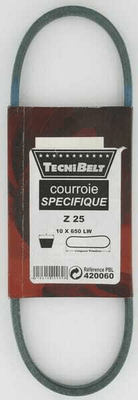 Pièces agricoles - Transmission - Courroie trapézoïdale Z25K