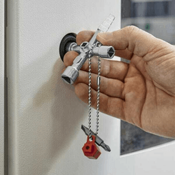 Outils - Outils divers - Cle pour armoires de manoeuvre