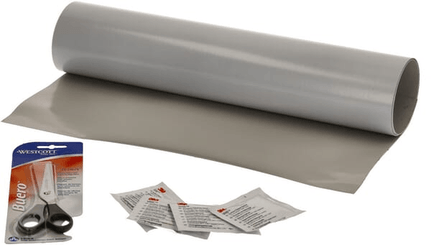 Pièces agricoles - Pièce divers - Kit de réparation de bâche Gris 400x1000 mm