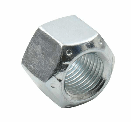 Pièces agricoles - Fasteners - Écrou hexagonal autobloquant DIN980 UNC 1/2" acier Zingué classe 8 Kramp
