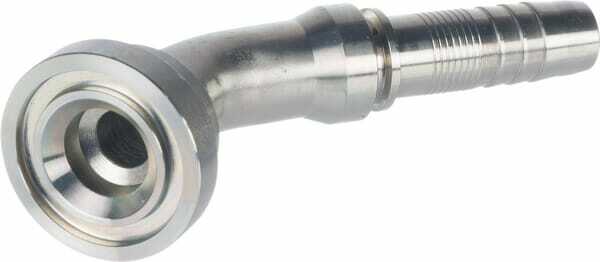 Pièces agricoles - Hydraulique - Embout NS-DN20+bride Ø 47,6