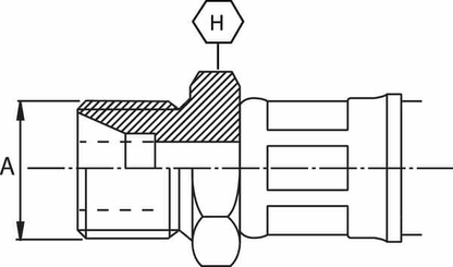 Pièces agricoles - Hydraulique - Raccord 1/4"