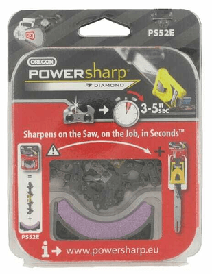 Pièces agricoles - Jardin et forêt pièce adaptable - Chaîne de tronçonneuse 3/8" 1,3mm 52 DL demi-ciseau Powersharp Boite Oregon