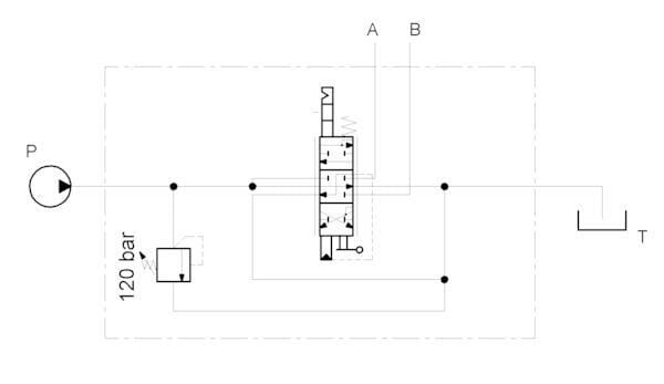 Pièces agricoles - Hydraulique - Distributeur SD4/1-G31N9A