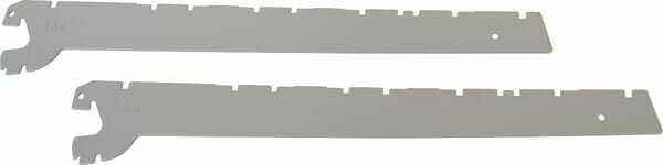 Pièces agricoles - Magasin - Console 470 mm aluminium 2x