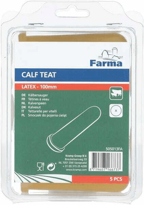 Pièces agricoles - Cloture,Jardin & Sylviculture - Tétine supérieure Latex, 5x