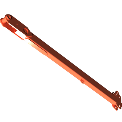 Pièces agricoles - Pièce divers - Support de herse pliante soudé -peint-