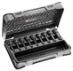 Coffret de douilles à choc Torx 9 pièces