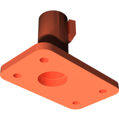 Pièces agricoles - Pièce divers - plaque de support soudée -peinte-