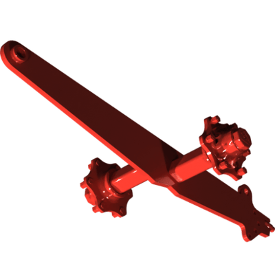 Pièces agricoles - Pièce divers - bras oscillant décalé -peint-