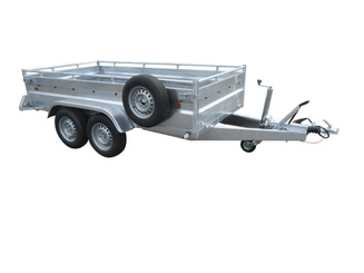 Materiels - Remorque voiture - ROBUST 300x150x50 2 essieux - freinée PTAC : 2500 kg