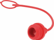 Bouchon anti-poussière PVC rouge pour 3/4" ANV femelle
