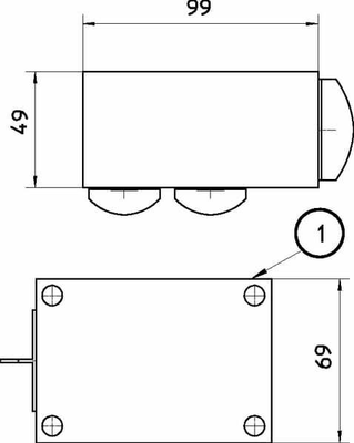 Pièces agricoles - Hydraulique - Bloc de retour 2x3/4" 1x1"