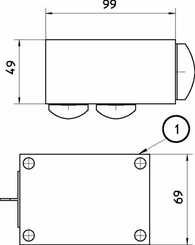 Pièces agricoles - Hydraulique - Bloc de retour 2x3/4" 1x1"