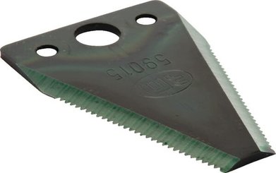 Pièces agricoles - Aménagements paysagers - Section de couteau, dentelée, trou 5.50