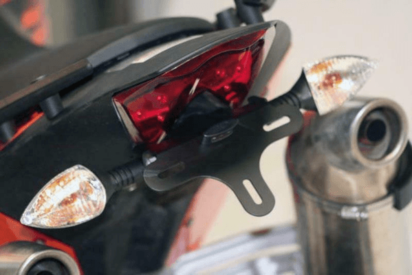 Pièces Quad & Motos - Equipement véhicule - Support de plaque R&G RACING noir KTM 690 Duke/Supermoto