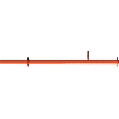 Pièces agricoles - Pièce divers - Tube disque herse avant droite 6m -peint