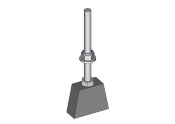 Materiels - Accessoires 0Kg-5Kg - FIXATION CAILLEBOTIS D.12MM
