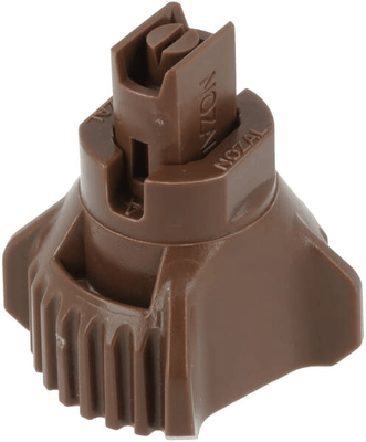 Pièces agricoles - Pièce Pulvérisateur - Jeu de buses à injection d'air (8 pièces) RDX 120° 05 marron