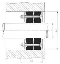 Pièces agricoles - Hydraulique - Joint DN200/DN300