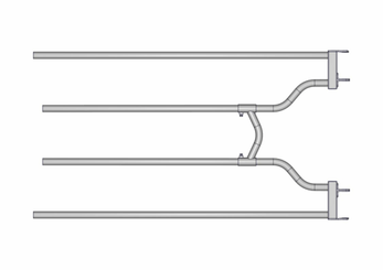 Materiels - Accessoires 100Kg-200Kg - PACK DE 6 AVANTS DE DECOUPE EX4 COMPLET