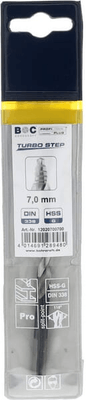 Outils - Outils divers - Foret 7,0 mm HSS-DIN 338-G TURBO STEP