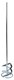 MELANGEUR A PEINTURE D.100MM L600MM SUR PERFORATEUR SDS