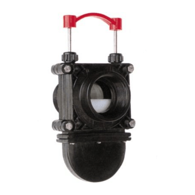 Pièces agricoles - Hydraulique - VANNE GUILLOTINE F/F 2"
