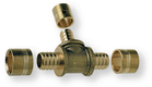 Raccord en T inégaux pour 3 tube PER 13x16 - 13x16 - 10x12mm (par 1)