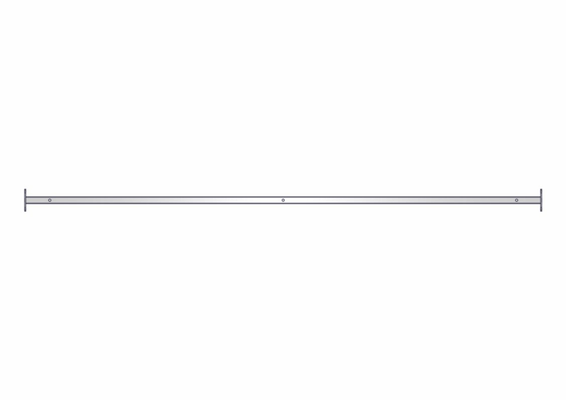 Materiels - Accessoires 10Kg-20Kg - TRAVERSE SUPPORT RAIL SEPARATION COULISSANTE 4M