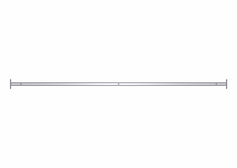 Materiels - Accessoires 10Kg-20Kg - TRAVERSE SUPPORT RAIL SEPARATION COULISSANTE 4M
