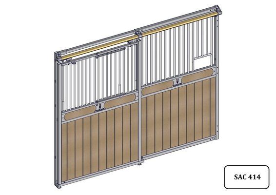 Materiels - Matériel d'élevage - autre - FACADE SULLY DE 3M AVEC PASSAGE MAIN