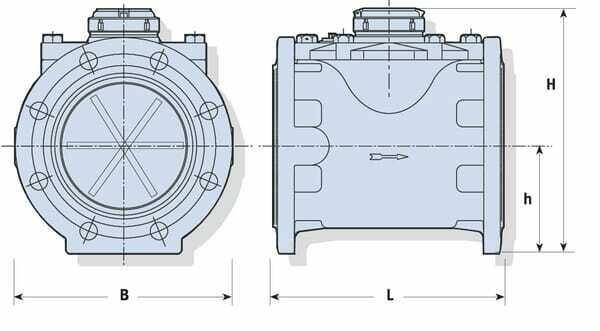 Pièces agricoles - Hydraulique - Compteur d'eau WST 3"
