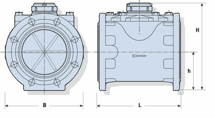 Pièces agricoles - Hydraulique - Compteur d'eau WST 3"