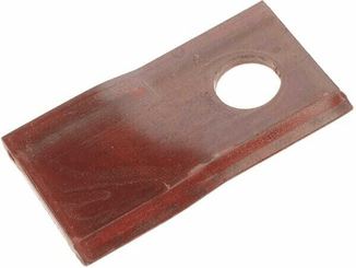 Pièces agricoles - Fenaison & élevage - Couteaux de faucheuse gauche 90 x 50 x 4mm alésage Ø 19mm Kramp