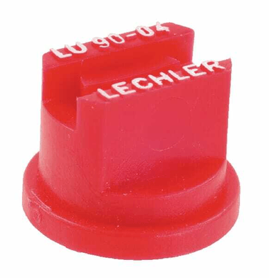 Pièces agricoles - Pièce Pulvérisateur - Buse à jet plat AD 120° 04 rouge plastique Lechler