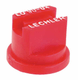 Buse à jet plat AD 120° 04 rouge plastique Lechler