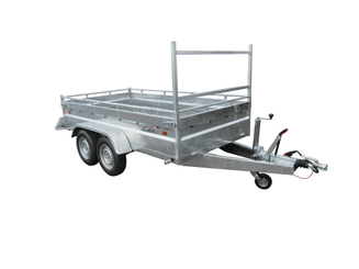 Materiels - Remorque voiture - ROBUST 300x150x50 2 essieux - freinée PTAC : 2500 kg