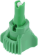 Buse à injection d'air HDRX-R 120° 015 vert