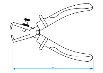 Outils - Outils divers - Pince à dénuder 160mm VDE EN 60900