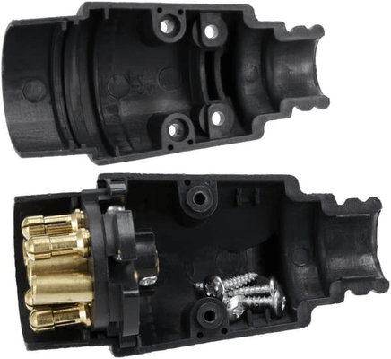 Pièces agricoles - Eclairage - Fiche de remorque 7 pôles, plastique, 12V, bornes à vis